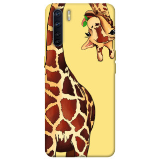 Чохол itsPrint Cool giraffe для Oppo A91 - Інтернет-магазин спільних покупок ToGether