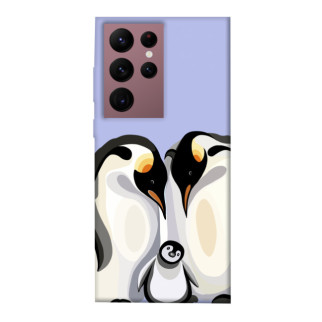 Чохол itsPrint Penguin family для Samsung Galaxy S22 Ultra - Інтернет-магазин спільних покупок ToGether