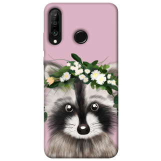 Чохол itsPrint Raccoon in flowers для Huawei P30 lite - Інтернет-магазин спільних покупок ToGether