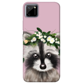 Чохол itsPrint Raccoon in flowers для Realme C11 - Інтернет-магазин спільних покупок ToGether