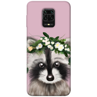 Чохол itsPrint Raccoon in flowers для Xiaomi Redmi Note 9s / Note 9 Pro / Note 9 Pro Max - Інтернет-магазин спільних покупок ToGether