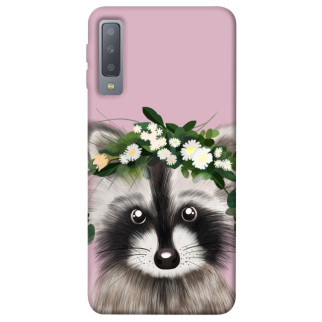 Чохол itsPrint Raccoon in flowers для Samsung A750 Galaxy A7 (2018) - Інтернет-магазин спільних покупок ToGether