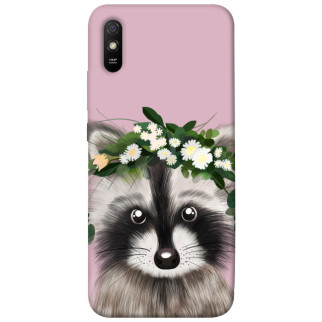 Чохол itsPrint Raccoon in flowers для Xiaomi Redmi 9A - Інтернет-магазин спільних покупок ToGether