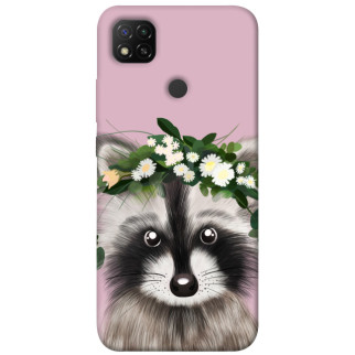 Чохол itsPrint Raccoon in flowers для Xiaomi Redmi 9C - Інтернет-магазин спільних покупок ToGether