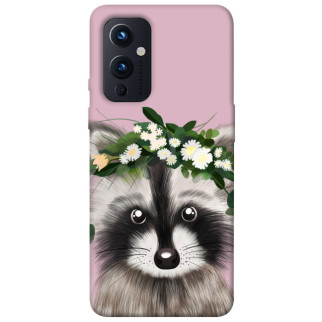 Чохол itsPrint Raccoon in flowers для OnePlus 9 - Інтернет-магазин спільних покупок ToGether