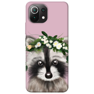Чохол itsPrint Raccoon in flowers для Xiaomi Mi 11 Lite - Інтернет-магазин спільних покупок ToGether