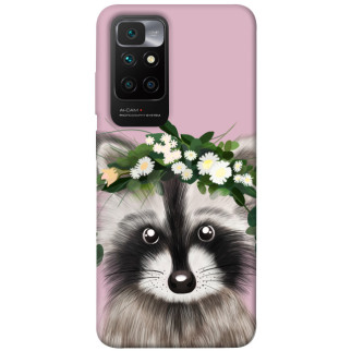 Чохол itsPrint Raccoon in flowers для Xiaomi Redmi 10 - Інтернет-магазин спільних покупок ToGether