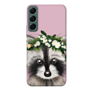 Чохол itsPrint Raccoon in flowers для Samsung Galaxy S22 - Інтернет-магазин спільних покупок ToGether