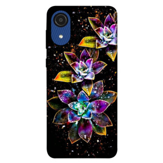 Чохол itsPrint Flowers on black для Samsung Galaxy A03 Core - Інтернет-магазин спільних покупок ToGether