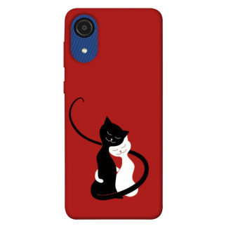 Чохол itsPrint Закохані коти для Samsung Galaxy A03 Core - Інтернет-магазин спільних покупок ToGether