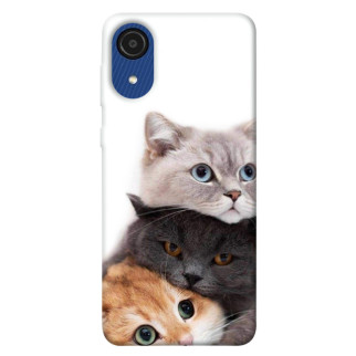 Чохол itsPrint Три коти для Samsung Galaxy A03 Core - Інтернет-магазин спільних покупок ToGether