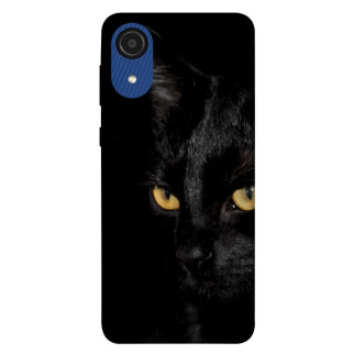 Чохол itsPrint Чорний кіт для Samsung Galaxy A03 Core - Інтернет-магазин спільних покупок ToGether