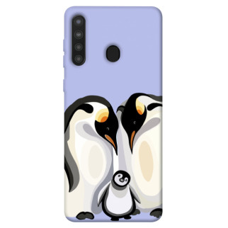 Чохол itsPrint Penguin family для Samsung Galaxy A21 - Інтернет-магазин спільних покупок ToGether