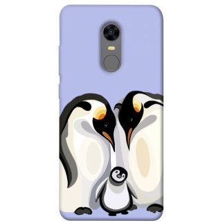 Чохол itsPrint Penguin family для Xiaomi Redmi 5 Plus / Redmi Note 5 (Single Camera) - Інтернет-магазин спільних покупок ToGether