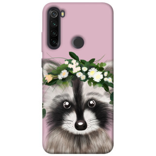 Чохол itsPrint Raccoon in flowers для Xiaomi Redmi Note 8T - Інтернет-магазин спільних покупок ToGether