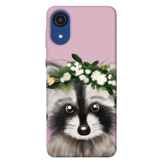Чохол itsPrint Raccoon in flowers для Samsung Galaxy A03 Core - Інтернет-магазин спільних покупок ToGether