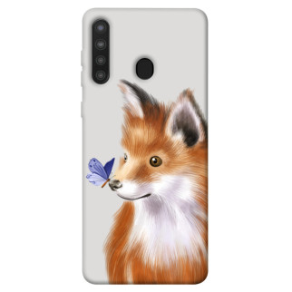 Чохол itsPrint Funny fox для Samsung Galaxy A21 - Інтернет-магазин спільних покупок ToGether