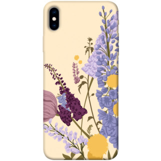 Чохол itsPrint Flowers art для Apple iPhone XS Max (6.5") - Інтернет-магазин спільних покупок ToGether