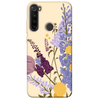 Чохол itsPrint Flowers art для Xiaomi Redmi Note 8T - Інтернет-магазин спільних покупок ToGether