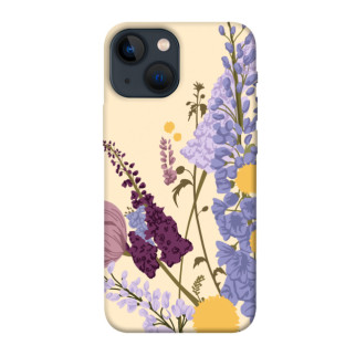 Чохол itsPrint Flowers art для Apple iPhone 13 mini (5.4") - Інтернет-магазин спільних покупок ToGether