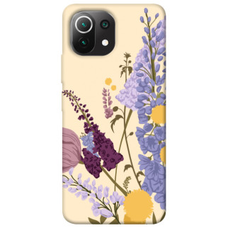Чохол itsPrint Flowers art для Xiaomi Mi 11 Lite - Інтернет-магазин спільних покупок ToGether