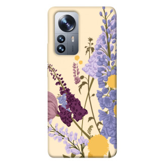 Чохол itsPrint Flowers art для Xiaomi 12 / 12X - Інтернет-магазин спільних покупок ToGether