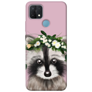Чохол itsPrint Raccoon in flowers для Oppo A15s / A15 - Інтернет-магазин спільних покупок ToGether