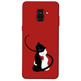 Чохол itsPrint Закохані коти для Samsung A530 Galaxy A8 (2018) - Інтернет-магазин спільних покупок ToGether