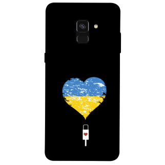 Чохол itsPrint З Україною в серці для Samsung A530 Galaxy A8 (2018) - Інтернет-магазин спільних покупок ToGether
