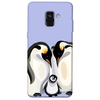 Чохол itsPrint Penguin family для Samsung A530 Galaxy A8 (2018) - Інтернет-магазин спільних покупок ToGether