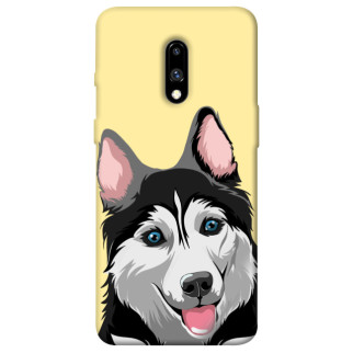 Чохол itsPrint Husky dog для OnePlus 7 - Інтернет-магазин спільних покупок ToGether