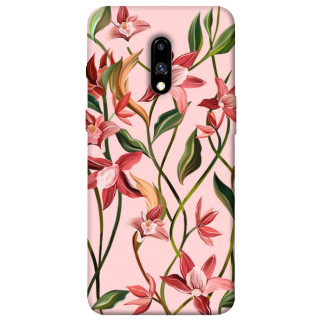 Чохол itsPrint Floral motifs для OnePlus 7 - Інтернет-магазин спільних покупок ToGether