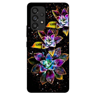 Чохол itsPrint Flowers on black для Samsung Galaxy A53 5G - Інтернет-магазин спільних покупок ToGether