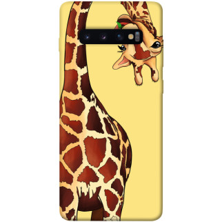 Чохол itsPrint Cool giraffe для Samsung Galaxy S10+ - Інтернет-магазин спільних покупок ToGether