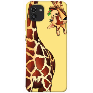 Чохол itsPrint Cool giraffe для Samsung Galaxy A03 - Інтернет-магазин спільних покупок ToGether