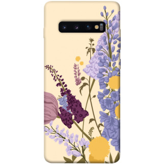 Чохол itsPrint Flowers art для Samsung Galaxy S10+ - Інтернет-магазин спільних покупок ToGether