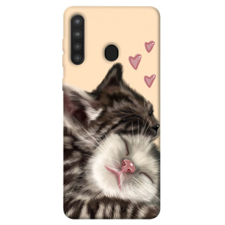 Чохол itsPrint Cats love для Samsung Galaxy A21 - Інтернет-магазин спільних покупок ToGether