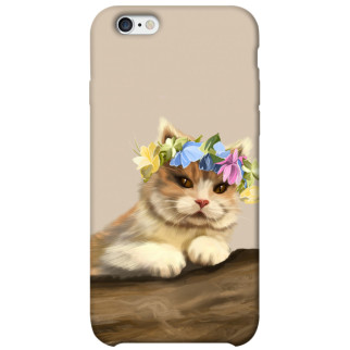 Чохол itsPrint Cat in flowers для Apple iPhone 6/6s (4.7") - Інтернет-магазин спільних покупок ToGether