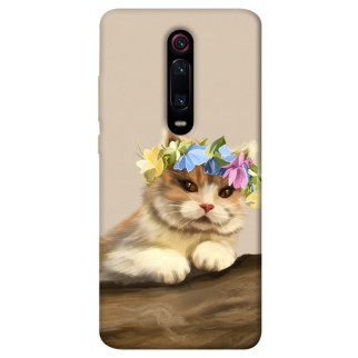 Чохол itsPrint Cat in flowers для Xiaomi Redmi K20 / K20 Pro / Mi9T / Mi9T Pro - Інтернет-магазин спільних покупок ToGether