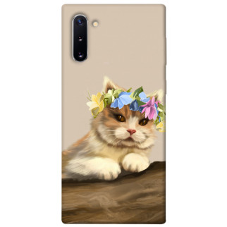 Чохол itsPrint Cat in flowers для Samsung Galaxy Note 10 - Інтернет-магазин спільних покупок ToGether