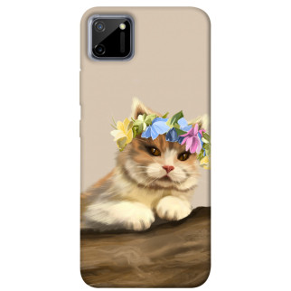 Чохол itsPrint Cat in flowers для Realme C11 - Інтернет-магазин спільних покупок ToGether