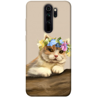 Чохол itsPrint Cat in flowers для Xiaomi Redmi Note 8 Pro - Інтернет-магазин спільних покупок ToGether