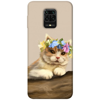 Чохол itsPrint Cat in flowers для Xiaomi Redmi Note 9s / Note 9 Pro / Note 9 Pro Max - Інтернет-магазин спільних покупок ToGether