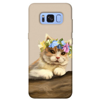 Чохол itsPrint Cat in flowers для Samsung G950 Galaxy S8 - Інтернет-магазин спільних покупок ToGether