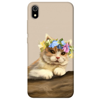 Чохол itsPrint Cat in flowers для Xiaomi Redmi 7A - Інтернет-магазин спільних покупок ToGether
