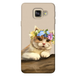 Чохол itsPrint Cat in flowers для Samsung A520 Galaxy A5 (2017) - Інтернет-магазин спільних покупок ToGether