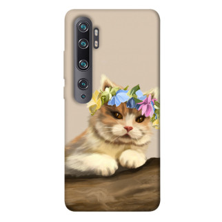 Чохол itsPrint Cat in flowers для Xiaomi Mi Note 10 / Note 10 Pro / Mi CC9 Pro - Інтернет-магазин спільних покупок ToGether