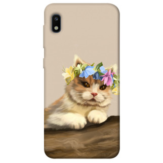 Чохол itsPrint Cat in flowers для Samsung Galaxy A10 (A105F) - Інтернет-магазин спільних покупок ToGether