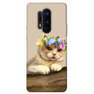 Чохол itsPrint Cat in flowers для OnePlus 8 Pro - Інтернет-магазин спільних покупок ToGether