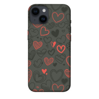 Чохол itsPrint Милі серця для Apple iPhone 14 (6.1") - Інтернет-магазин спільних покупок ToGether